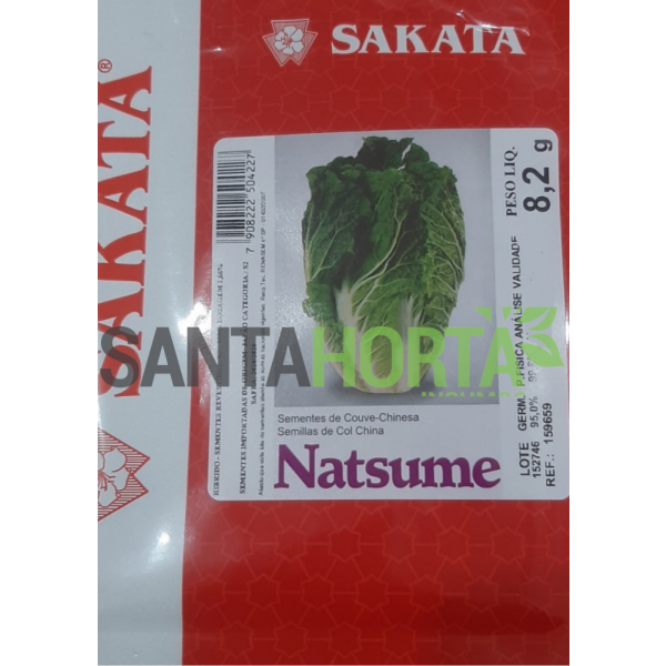 SEMENTES DE COUVE CHINESA NATSUME (HIBRIDO ENVELOPE 2.000 SEM)