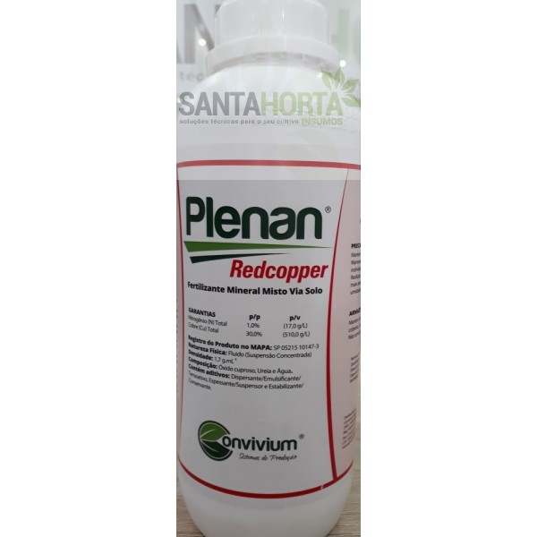 PLENAN RED COPPER 1 LITRO