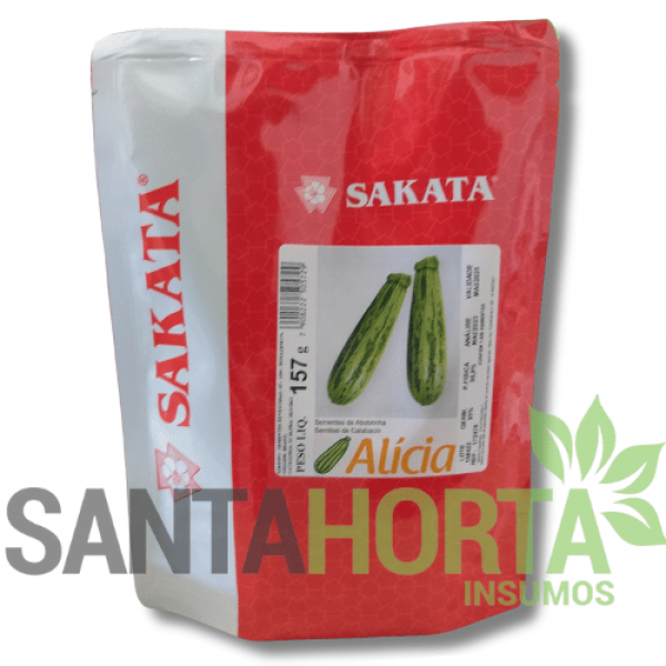 SEMENTES DE ABOBRINHA ALICIA (HIBRIDO STAND UP 1.000 SEM)