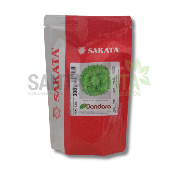 SEMENTES DE ALFACE DANDARA (PELETIZADA STAND-UP 7.500 SEMENTES)