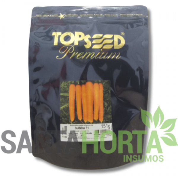 SEMENTES DE CENOURA HIB. NANDA F1 C20 - TP - PCTE GD ALUM 100 MX