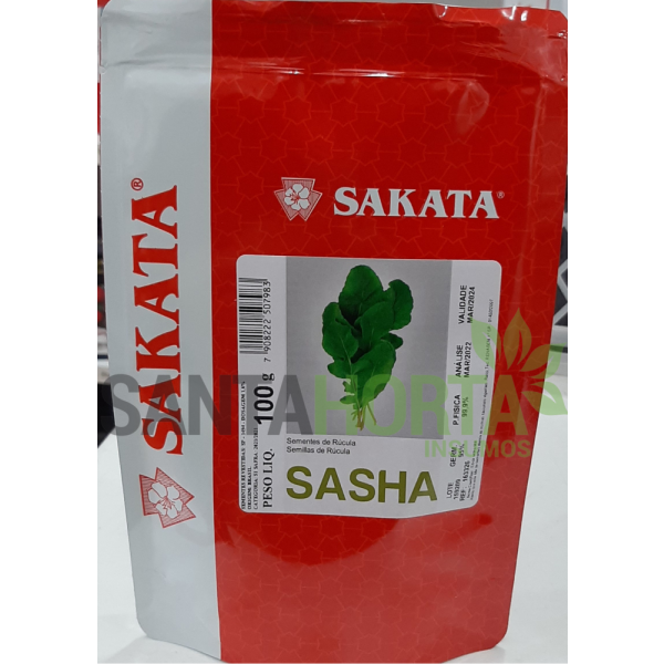 SEMENTES DE RUCULA SASHA (STAND UP 100G)