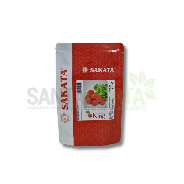 SEMENTES DE RABANETE CRUNCHY KING (HIBRIDO STAND-UP 10.000 SEMENTES)