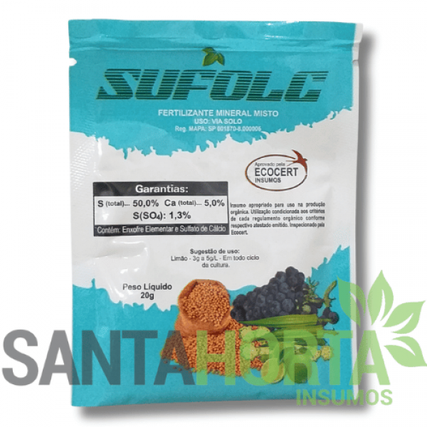 SUFOLC (FERT MIN MISTO) PCT 20 GR