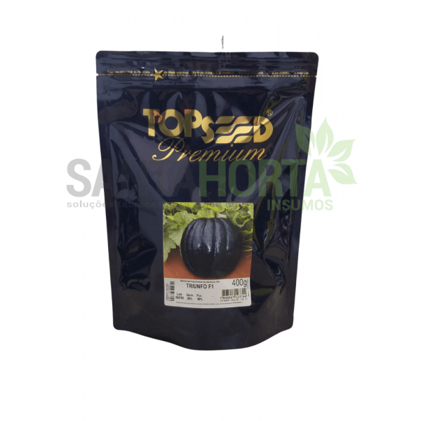 SEMENTES DE ABOBORA HIB. TRIUNFO F1 - TP - PCTE GD ALUM 400 g