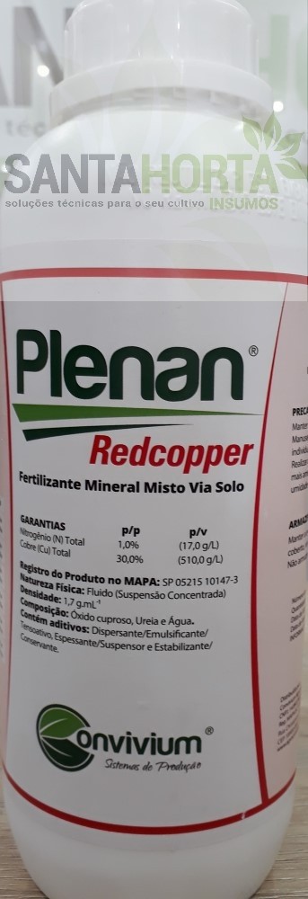PLENAN RED COPPER 1 LITRO