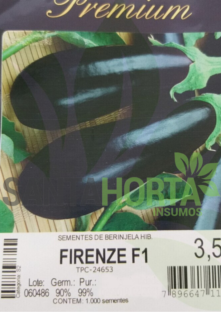 Berinjela Híbrida Firenze