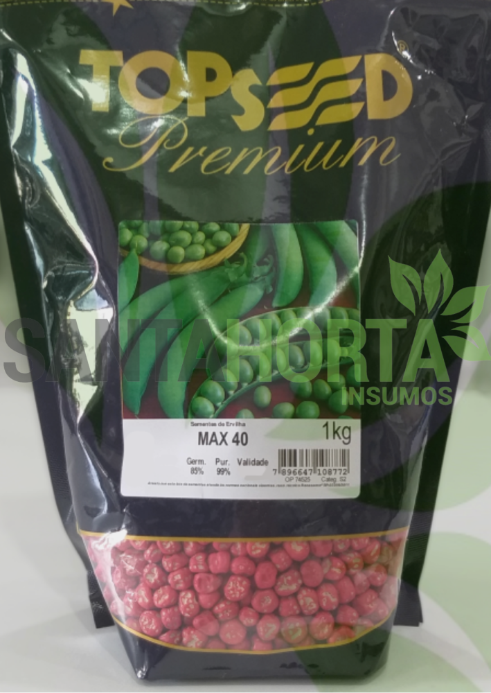 SEMENTES DE ERVILHA MAX 40 - TP - PCTE 1 KG