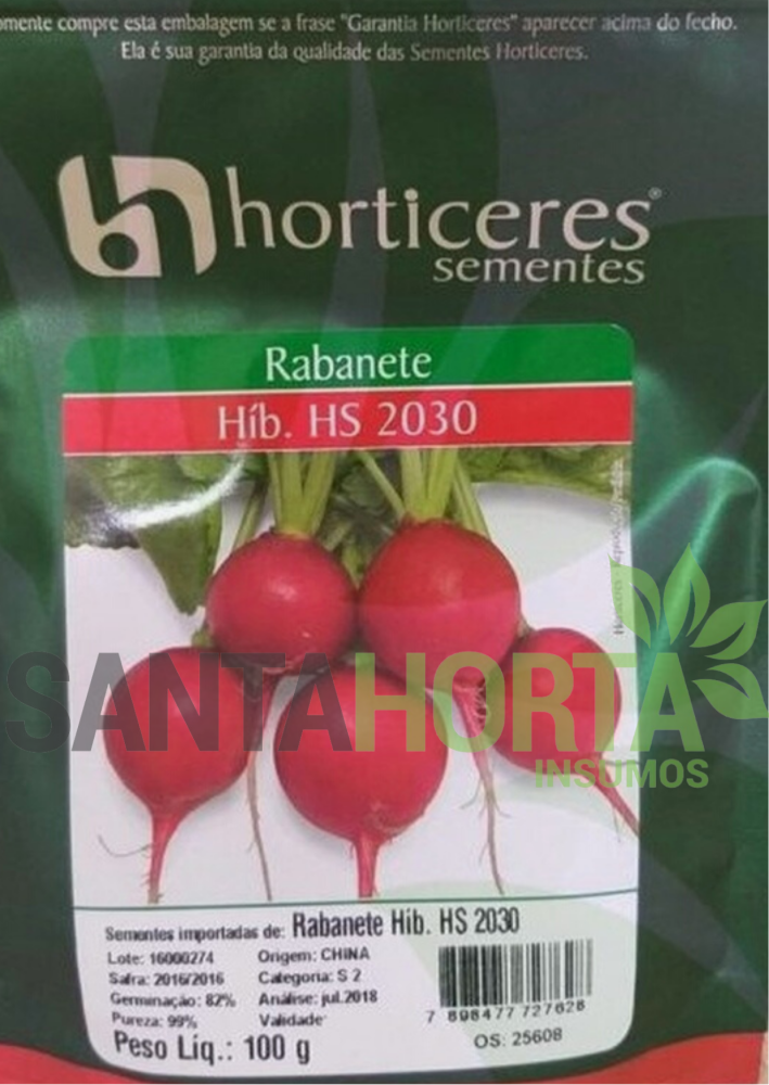 Rabanete Híbrido HS2030