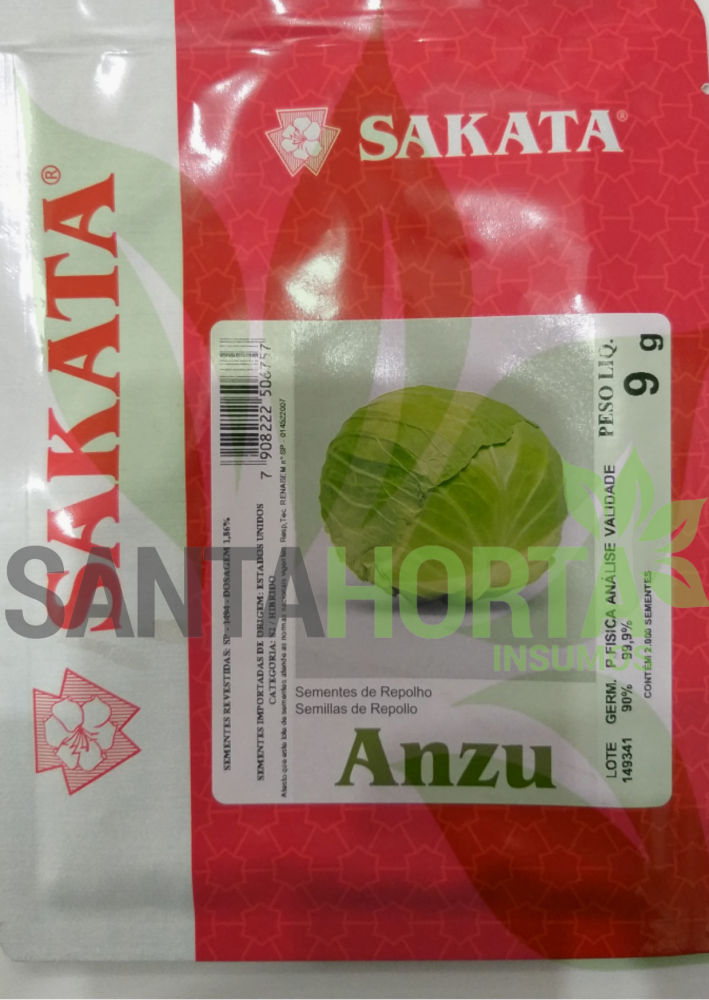 SEMENTES DE REPOLHO ANZU (HIBRIDO ENVELOPE 2.000 SEM)