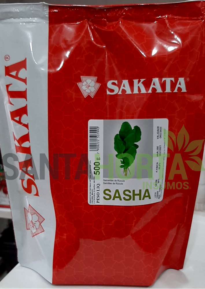 SEMENTES DE RUCULA SASHA (STAND UP 500G)