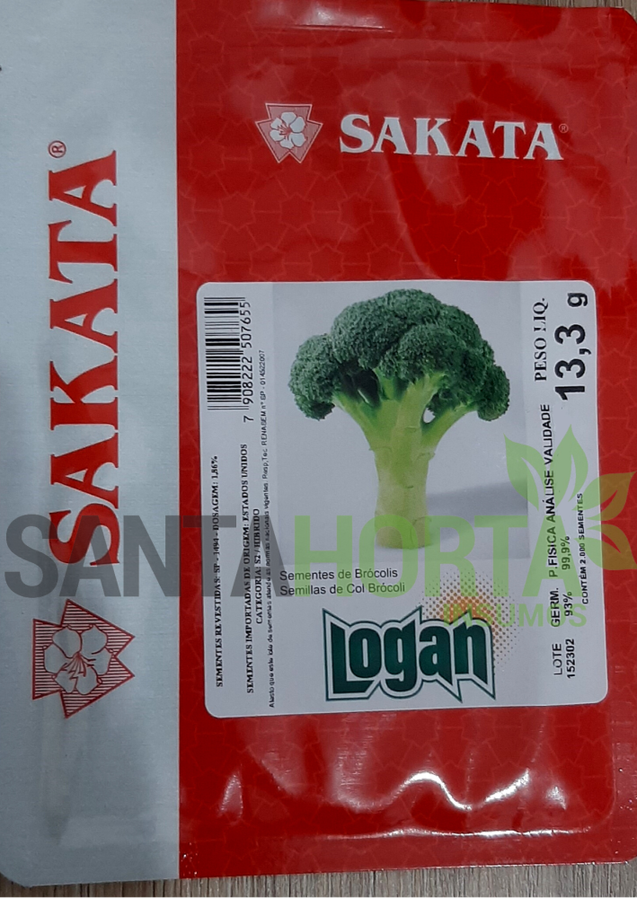 SEMENTES DE COUVE BROCOLO LOGAN (HIBRIDO ENVELOPE 2.000 SEM)