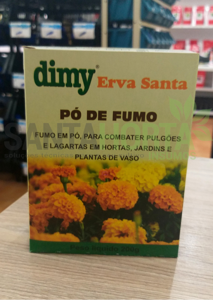 PO DE FUMO DIMY 200G - ERVA SANTA - 7896591000702