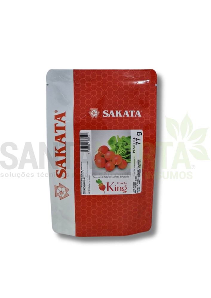 SEMENTES DE RABANETE CRUNCHY KING (HIBRIDO STAND-UP 10.000 SEMENTES)