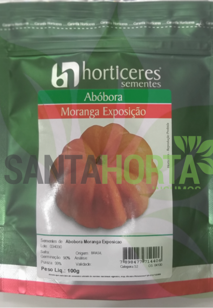 HORTICERES - MORANGA EXPOSIÇÃO PCT 100 G L VERDE