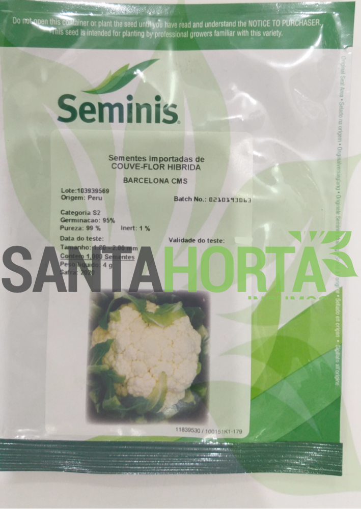 SEMINIS - COUVE-FLOR H.BARCELONA CMS - 1MX