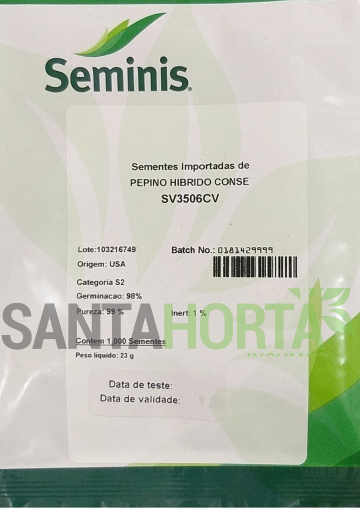 Pepino Híbrido SV3506CV