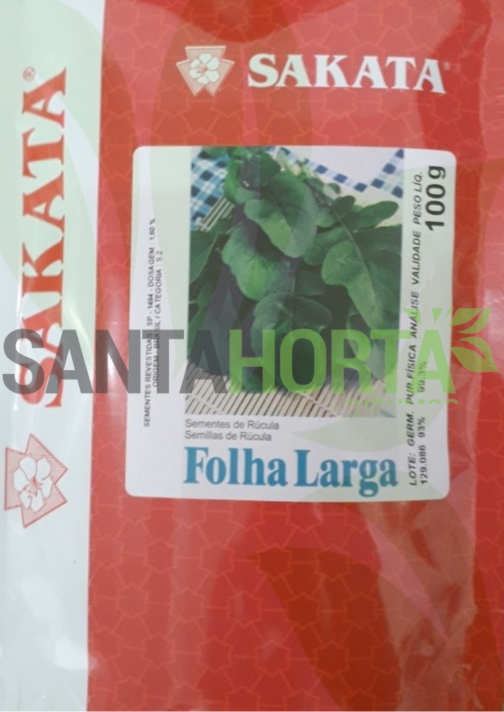 Rúcula Folha Larga Sakata