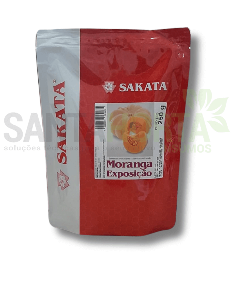 SEMENTES DE ABOBORA MORANGA EXPOSICAO - TP - PCTE GD ALUM 250 G