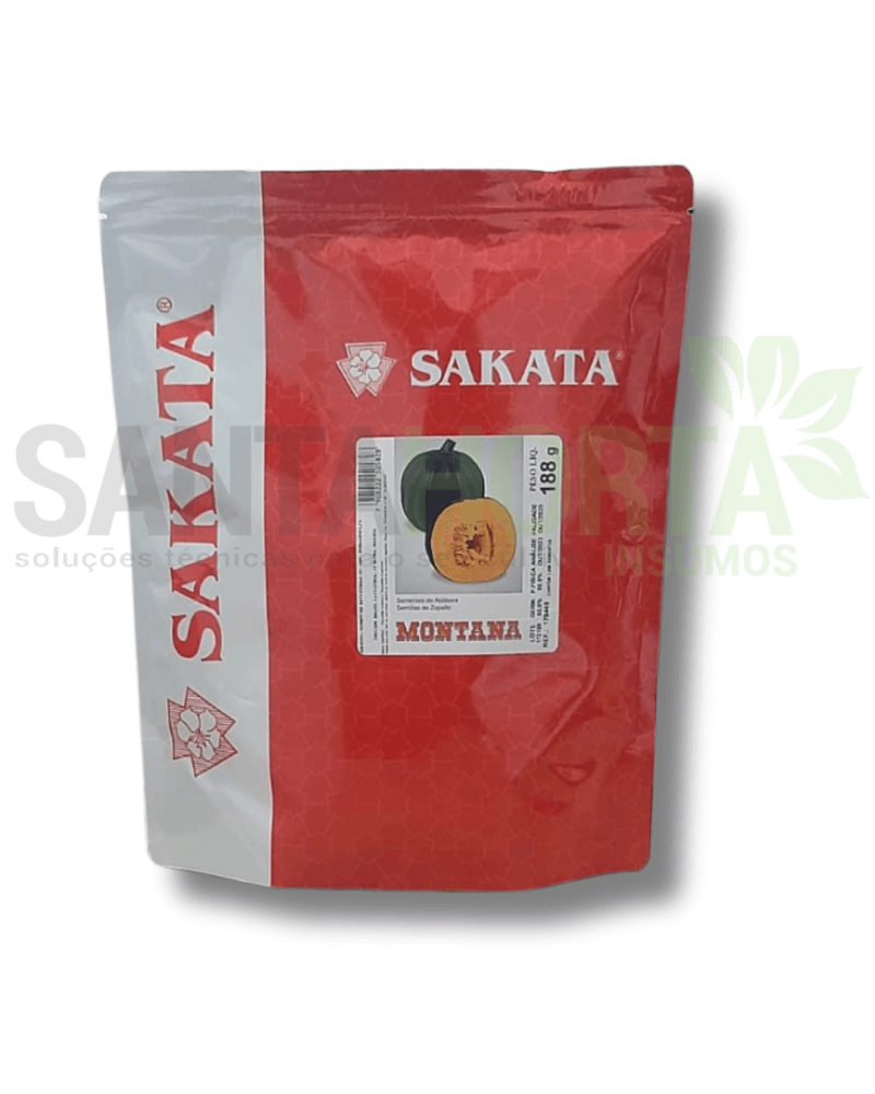 SEMENTES DE ABOBORA MONTANA (HIBRIDO STAND-UP 1.000 SEMENTES)