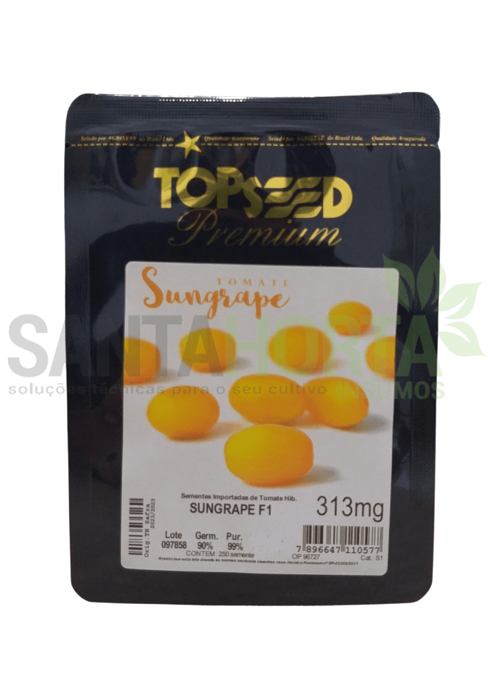 SEMENTES DE TOMATE HIB. SUNGRAPE F1 - TP - ENV 250 SEM